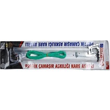 Bay-Tec MK1426 Çamaşır Askılığı Kare - Ayarlı