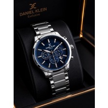 Daniel Klein Damat ve Takım Elbiseye Özel 2 Yıl Garantili Çelik Kordon Erkek Kol Saati VS.BLKT.1062