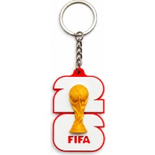 Onr Store 2026 Futbol Turnuvası Temalı Koleksiyonluk Anahtarlık Kupa Figürlü Taraftar Anahtarlığı