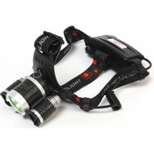 BR-5000 T6 5000 Lm 3xcree T6+2r5 LED Kafa Feneri