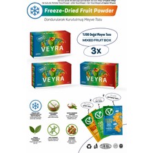 Veyra Mixed Fruit Box 30'lu Meyve Tozu 3'lü Paket