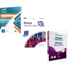 Akm Kitap Bilgi Sarmal 10. Sınıf Fizik Palme Kimya ve Karekök Biyoloji Soru Bankası Seti 3 Kitap