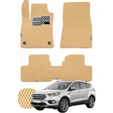 Ford Kuga 2019 ve Sonrası Özelleştirilebilir Tam Set Premium Eva Paspas - Bej