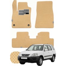 Honda Cr-V 2001-2006 Özelleştirilebilir Tam Set Premium Eva Paspas - Bej