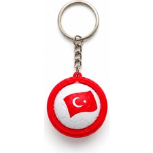 Onr Store 2026 Futbol Turnuvası Temalı Koleksiyonluk Anahtarlık Kupa Figürlü Taraftar Anahtarlığı