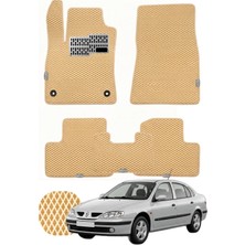 Renault Megane 1 Sedan 1995-2003 Özelleştirilebilir Tam Set Premium Eva Paspas - Bej