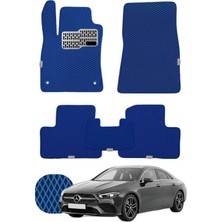 Mercedes Cla 2024 ve Sonrası C174 Özelleştirilebilir Tam Set Premium Eva Paspas - Lacivert