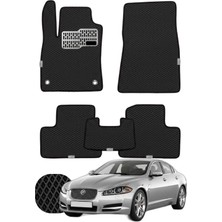 Jaguar Xf 2007-2015 Özelleştirilebilir Tam Set Premium Eva Paspas - Siyah