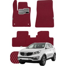 Kia Sportage 2010-2015 Özelleştirilebilir Tam Set Premium Eva Paspas - Bordo