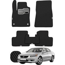 Honda Accord 2008-2015 Özelleştirilebilir Tam Set Premium Eva Paspas - Siyah