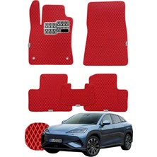 Byd Sealion 7 2024 ve Sonrası Özelleştirilebilir Tam Set Premium Eva Paspas - Kırmızı