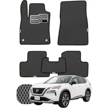 Nissan X-Trail 2021 ve Sonrası Özelleştirilebilir Tam Set Premium Eva Paspas - Füme
