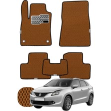 Suzuki Baleno 2015-2022 Özelleştirilebilir Tam Set Premium Eva Paspas - Taba