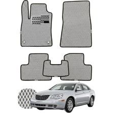 Chrysler Sebring 2007-2010 Özelleştirilebilir Tam Set Premium Eva Paspas - Gri