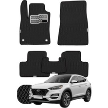 Hyundai Tucson 2020 ve Sonrası Özelleştirilebilir Tam Set Premium Eva Paspas - Siyah