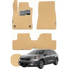 Kia Niro 2016-2022 Özelleştirilebilir Tam Set Premium Eva Paspas - Bej