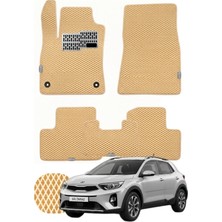 Kia Stonic 2017 ve Sonrası Özelleştirilebilir Tam Set Premium Eva Paspas - Bej