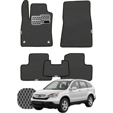 Honda Cr-V 2006-2012 Özelleştirilebilir Tam Set Premium Eva Paspas - Füme