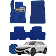 Mercedes Eqb 2021 ve Sonrası X243 Özelleştirilebilir Tam Set Premium Eva Paspas - Lacivert