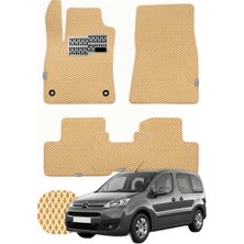 Citroen Berlingo 2008-2018 Özelleştirilebilir Tam Set Premium Eva Paspas - Bej
