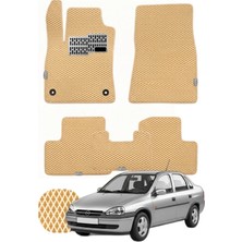 Opel Corsa Sedan 1993-2000 Özelleştirilebilir Tam Set Premium Eva Paspas - Bej