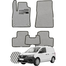 Renault Kangoo 2021 ve Sonrası Özelleştirilebilir Tam Set Premium Eva Paspas - Gri