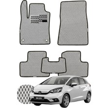 Honda Jazz 2020 ve Sonrası Özelleştirilebilir Tam Set Premium Eva Paspas - Gri