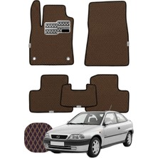 Opel Astra 1991-2000 Özelleştirilebilir Tam Set Premium Eva Paspas - Kahverengi