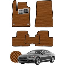 Audi A5 Coupe 2016-2024 Özelleştirilebilir Tam Set Premium Eva Paspas - Taba