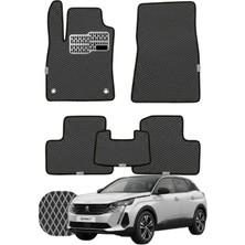 Peugeot 3008 2023 ve Sonrası Özelleştirilebilir Tam Set Premium Eva Paspas - Füme