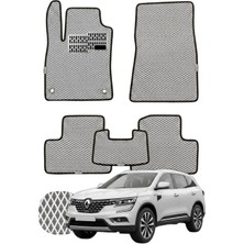 Renault Koleos 2016-2023 Özelleştirilebilir Tam Set Premium Eva Paspas - Gri