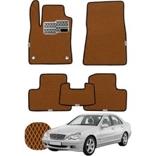 Mercedes C Serisi 2000-2007 W203 Özelleştirilebilir Tam Set Premium Eva Paspas - Taba