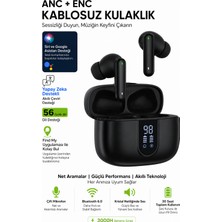 vooka Çevirmen Kulaklık 56 Dil Destekli Yapay Zeka Anc Enc Bluetooth Kablosuz Kulaklık