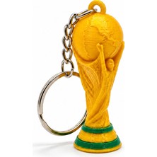 Onr Store 2026 Futbol Turnuvası Temalı Koleksiyonluk Anahtarlık Kupa Figürlü Taraftar Anahtarlığı
