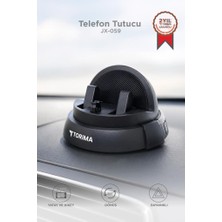 Torima Telefon Tutucu 360 Derece Dönebilen Araç İçi Oto Aksesuarları JX059 Siyah