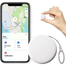 Sarftech Akıllı Takip Cihazı Airtag Gps Ios Uyumlu Taşınabilir Takip Cihazı Bul Uygulama