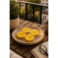 Typoniq Attitude Included Citronella Sivri Sinek Kovucu 4'lü Tealight Mum Seti