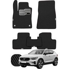 Volvo EX40 2024 ve Sonrası Özelleştirilebilir Tam Set Premium Eva Paspas - Siyah