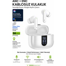 vooka Çevirmen Kulaklık 56 Dil Destekli Yapay Zeka Anc Enc Bluetooth Kablosuz Kulaklık
