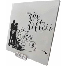 Eyya Siyah Sayfalı Düğün Anı Defteri