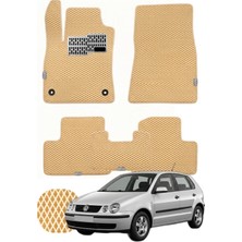 Volkswagen Polo 2001-2009 Mk4 Özelleştirilebilir Tam Set Premium Eva Paspas - Bej