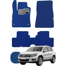 Volkswagen Tiguan 2007-2015 5n Özelleştirilebilir Tam Set Premium Eva Paspas - Lacivert