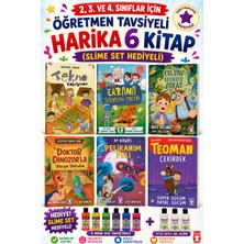 Timaş Çocuk Timaş 2,3. ve 4.sınıflar Için Öğretmen Tavsiyeli Harika 6 Kitap -3 (Slime Set Hediyeli)