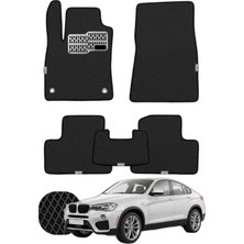 Bmw X4 2014-2018 F26 Özelleştirilebilir Tam Set Premium Eva Paspas - Siyah