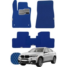 Bmw X6 2014-2019 F16 Özelleştirilebilir Tam Set Premium Eva Paspas - Lacivert