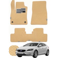 Volvo V40 2012-2019 Özelleştirilebilir Tam Set Premium Eva Paspas - Bej