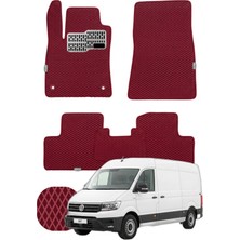Volkswagen Crafter 2017 ve Sonrası Sy-Sz Özelleştirilebilir Tam Set Premium Eva Paspas - Bordo