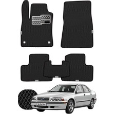 Volvo S40 1995-2004 Özelleştirilebilir Tam Set Premium Eva Paspas - Siyah