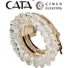 Marsilyan Cata Ct 6596 Papatya Kristal Cam Spot Kasası