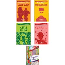 Türkiye İş Bankası Yayınları Küçük Lord-Görünmez Adam-Gizli Bahçe-Küçük Prenses-Fesleğen Sokağı 5 Kitap Set